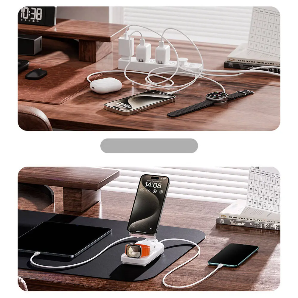 Benks MP13 10000mAh 15W Kablosuz Şarj Standlı Powerbank