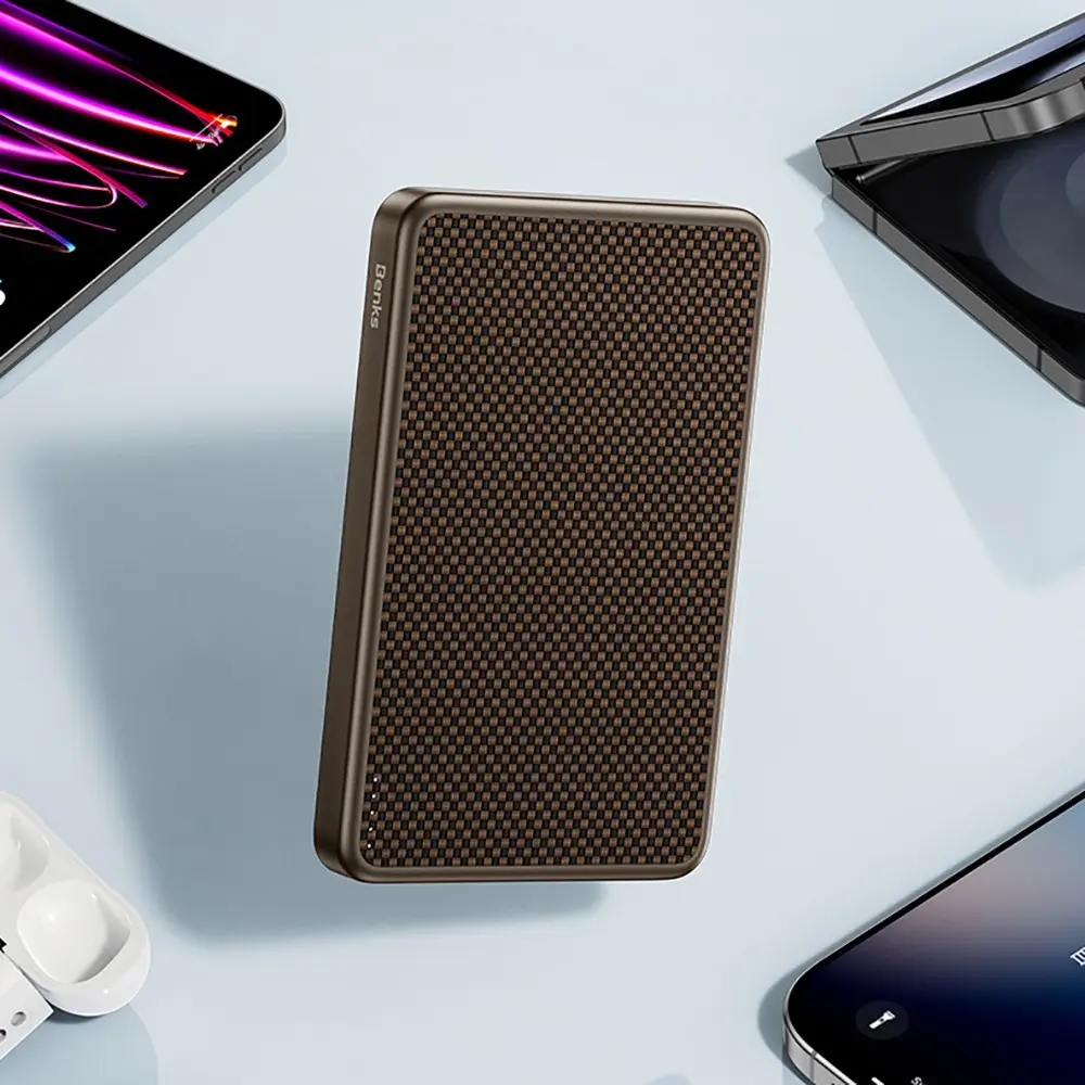 Benks MP17 ArmorGo Qi2 Manyetik Powerbank, 15W 10000mAh