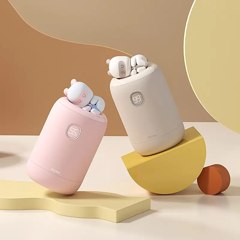 Benks NS03 10000mAh Powerbank, Dijital Ekranlı ve El Isıtıcılı