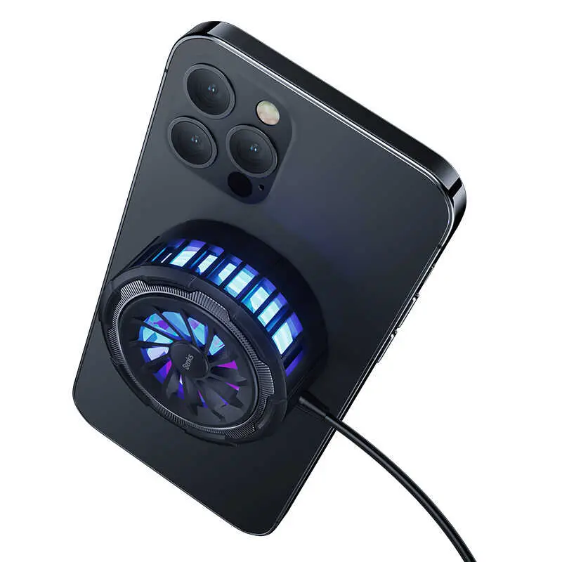 Benks W07 SE Manyetik Telefon Soğutucu Fan, RGB Işıklı