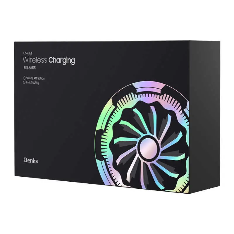 Benks W07 SE Manyetik Telefon Soğutucu Fan, RGB Işıklı