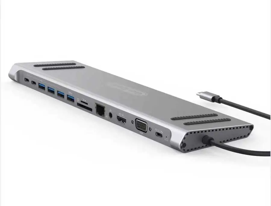 Go Des GD-9120 14'ü 1 Arada Type-C Hub, Stand Özellikli ve 4K HDMI