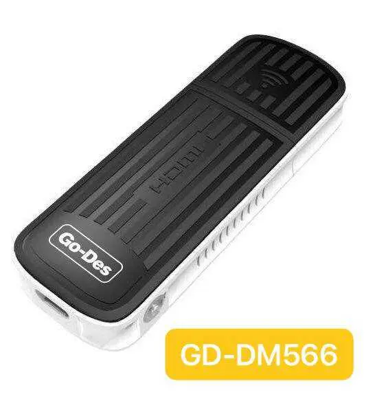 Go Des GD-DM566 Kablosuz HDMI Ses ve Görüntü Aktarıcı, 2.4 GHz WiFi