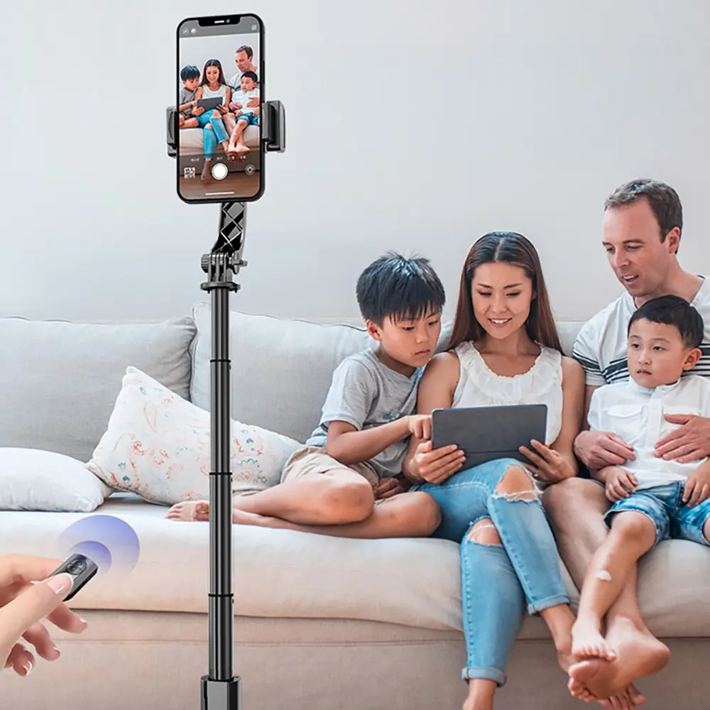 Go-Des GD-F06 Bluetooth Kumandalı Teleskopik Tripodlu Selfie Çubuğu