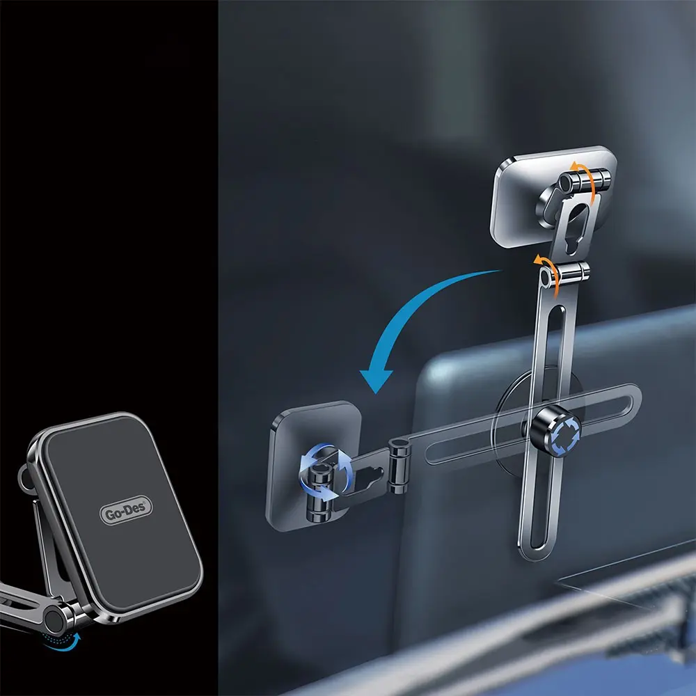 Go Des GD-HD916 Manyetik 360 Derece Dönebilen Araç Telefon Tutacağı