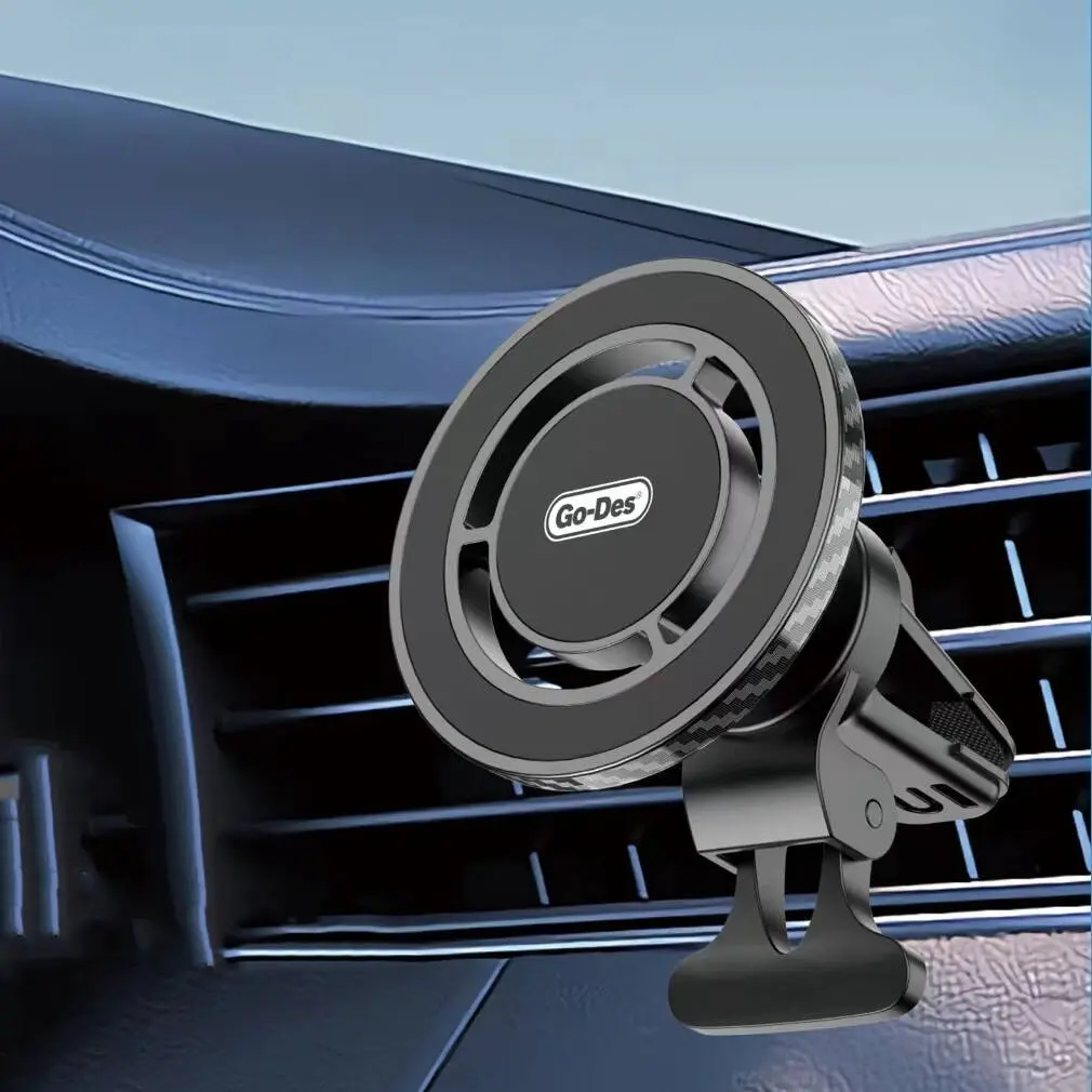 Go Des GD-HD911 MagSafe Uyumlu 360° Dönebilen Araç Telefon Tutucu
