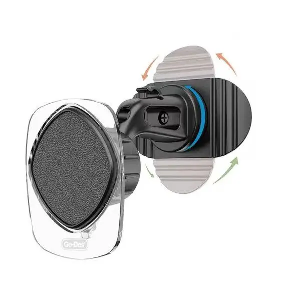 Go Des GD-HD935 360 Derece Dönebilen Manyetik Araç Telefon Tutacağı