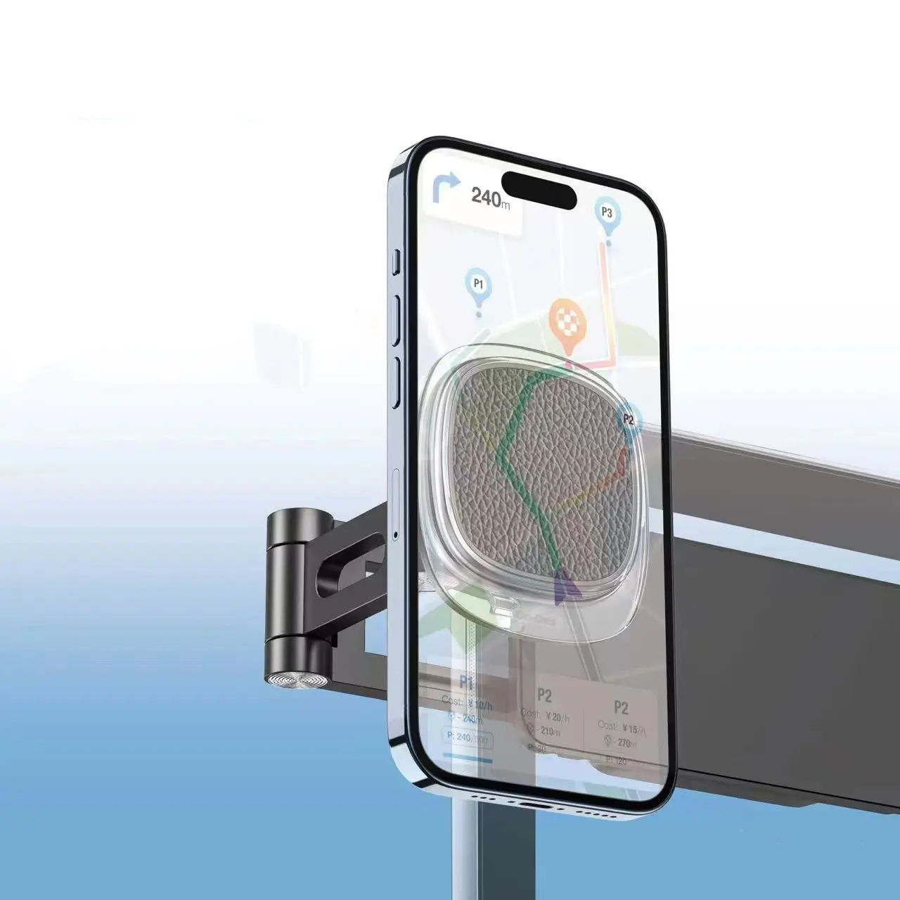 Go Des GD-HD967 360 Derece Dönebilen Manyetik Telefon Tutucu ve Stand