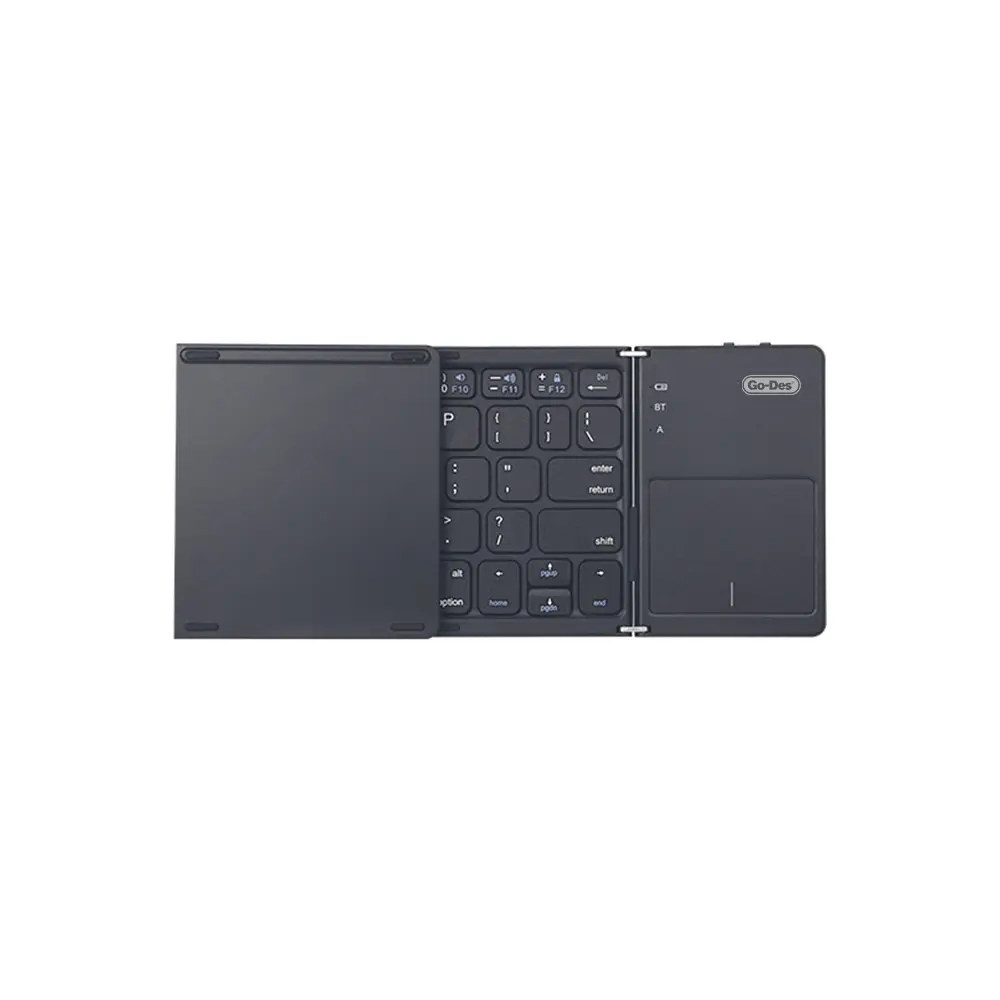Go Des GD-KB328 Katlanabilir Bluetooth Klavye, Touch Pad Özellikli