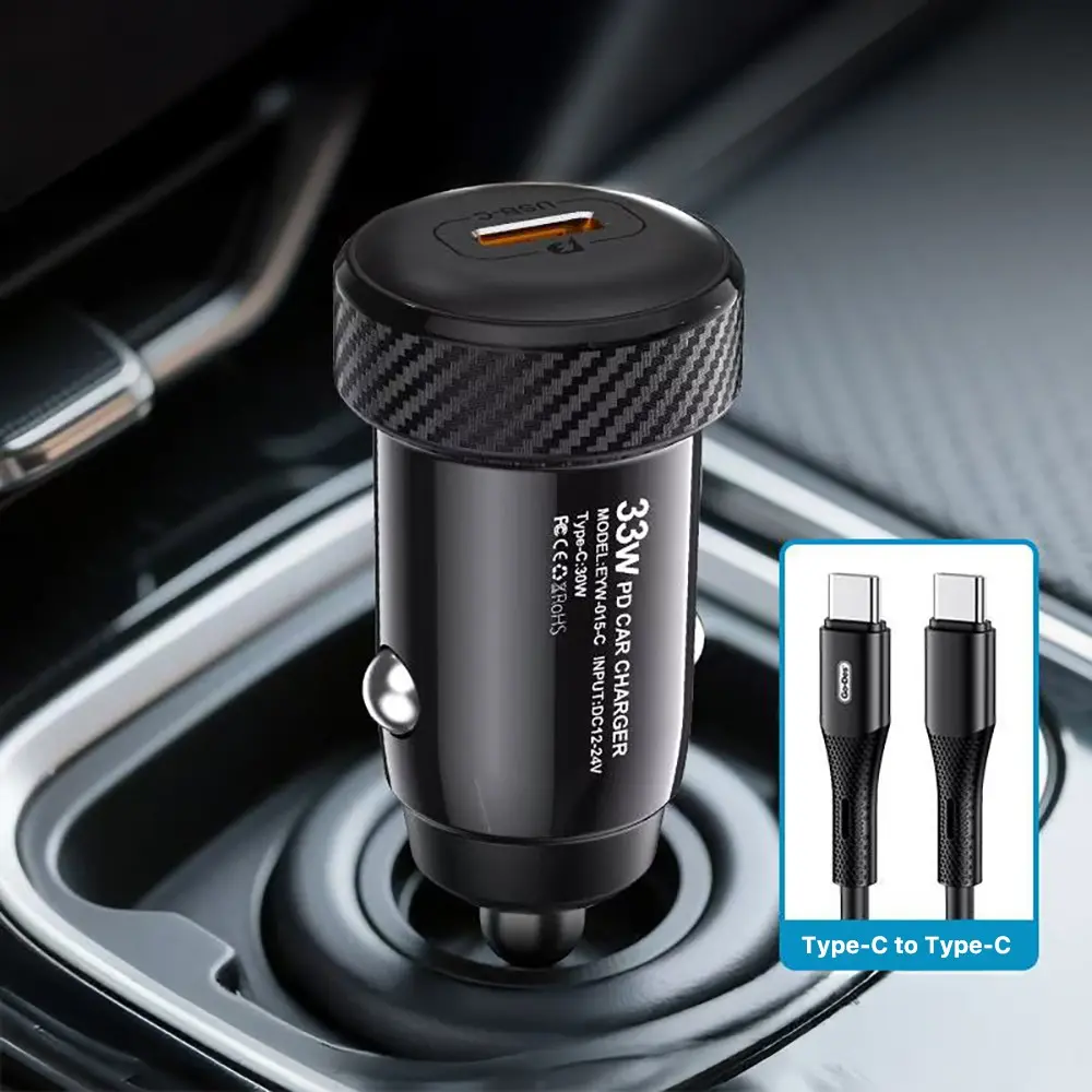 Go-Des GD-QC2036 33W PD Type-C Araç Şarj Cihazı