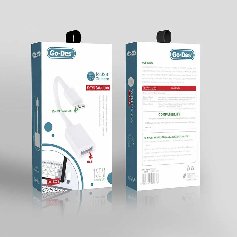 Lightning to USB Kamera Adaptörü - Go Des GD-UC029