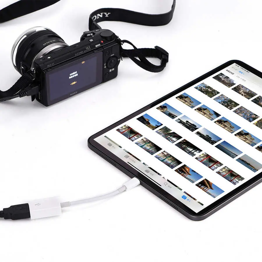 Lightning to USB Kamera Adaptörü - Go Des GD-UC029