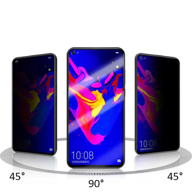 Samsung Galaxy M11 Ekran Koruyucu, 5D Gizlilik Camı - Davin