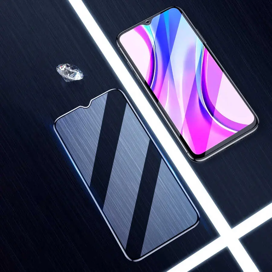 Galaxy M12 Seramik Ekran Koruyucu, 3D Kavisli ve Darbe Emici - Davin
