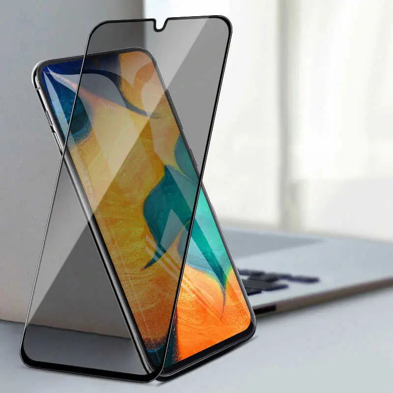 Galaxy M31 5D Gizlilik Cam Ekran Koruyucu - Davin