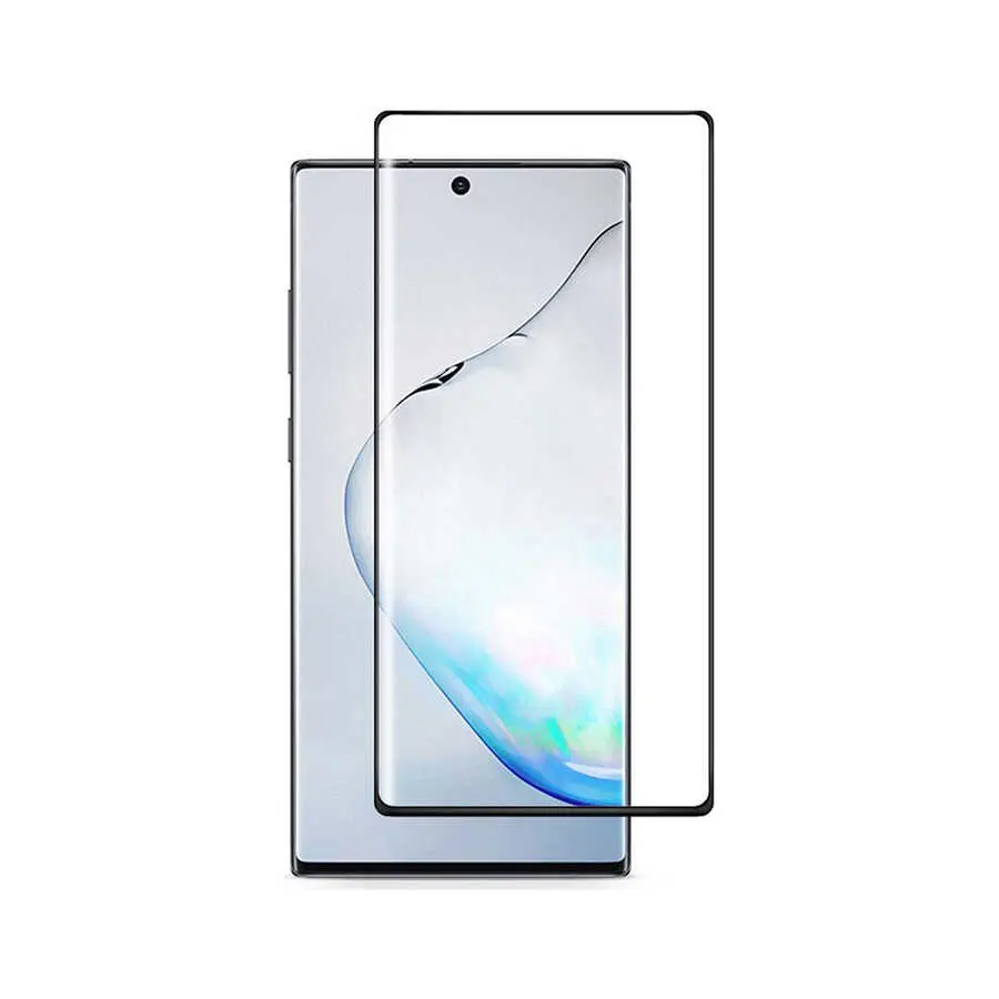 Galaxy Note 10 Seramik Ekran Koruyucu, 3D Kavisli ve Esnek Yapı - Davin