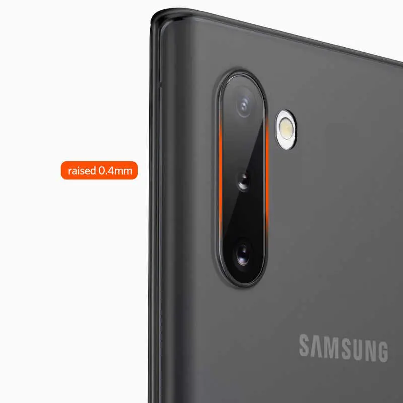 Galaxy Note 10 İnce Mat Şeffaf Kılıf - Benks Lollipop Protective