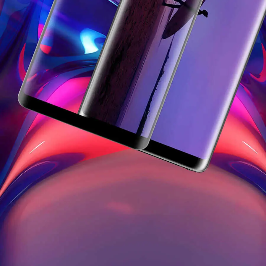 Galaxy Note 9 Seramik Ekran Koruyucu, 3D Kavisli ve Esnek Yapı - Davin