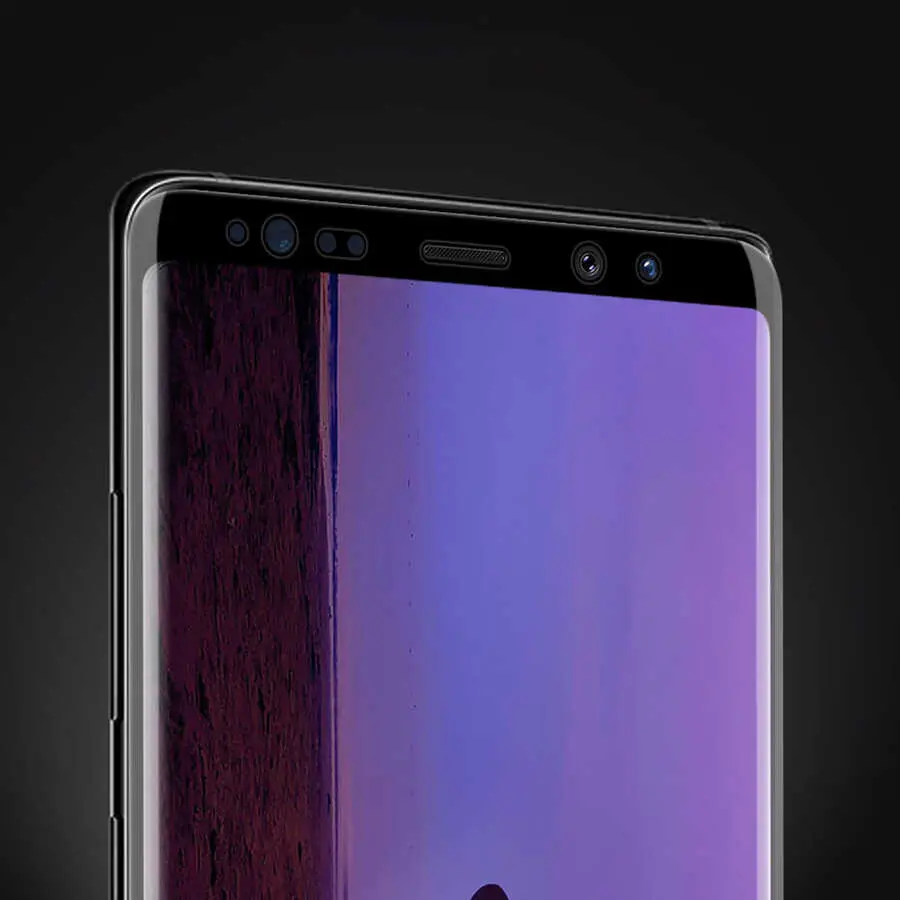 Galaxy Note 9 Seramik Ekran Koruyucu, 3D Kavisli ve Esnek Yapı - Davin