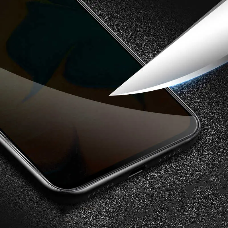 Galaxy A51 Tam Ekran Gizlilik Camı Ekran Koruyucu - Davin 5D Privacy
