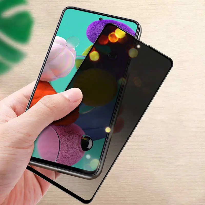 Galaxy A73 5D Privacy Cam Ekran Koruyucu - Davin