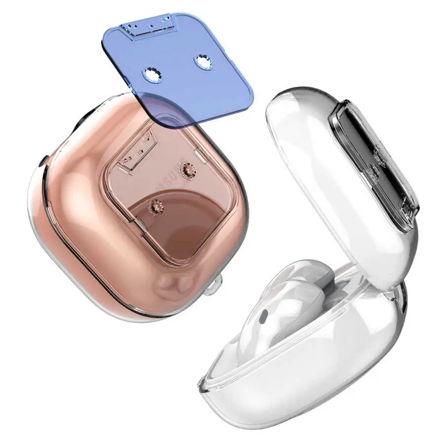 Galaxy Buds Live Kılıf, Kaset Tasarımlı Şeffaf Kapak - Araree Player