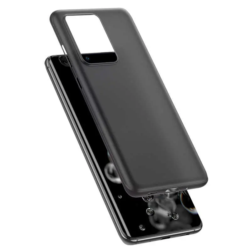 Galaxy S20 Ultra İnce Mat Kılıf - Benks Lollipop Protective