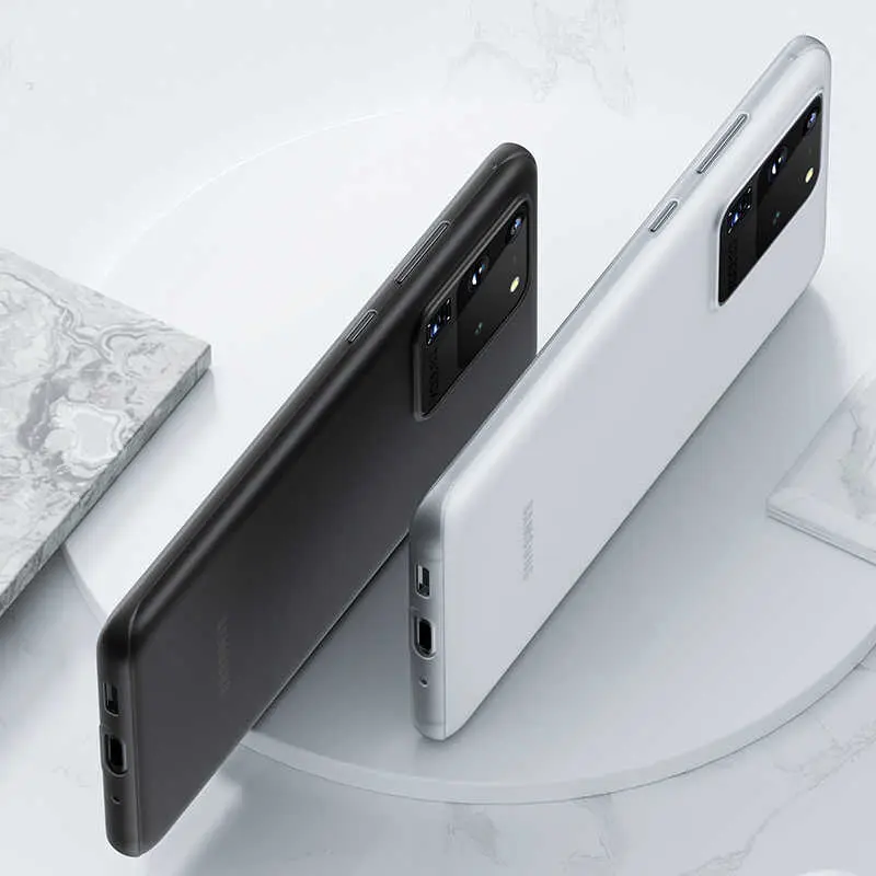 Galaxy S20 Ultra İnce Mat Kılıf - Benks Lollipop Protective