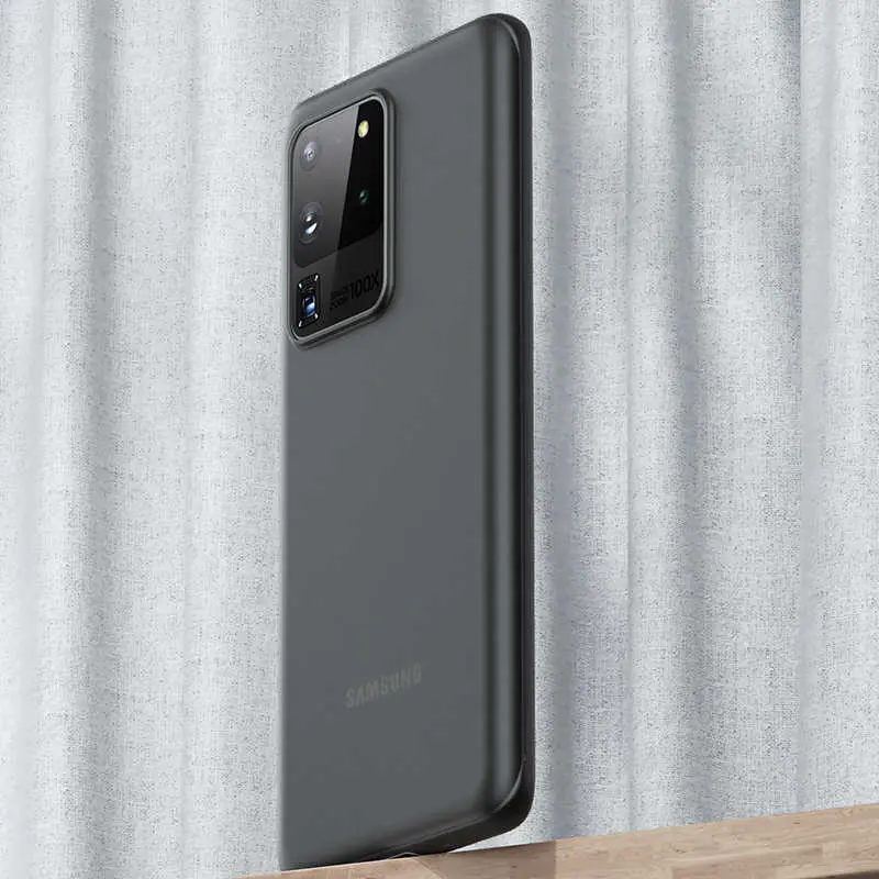 Galaxy S20 Ultra İnce Mat Kılıf - Benks Lollipop Protective