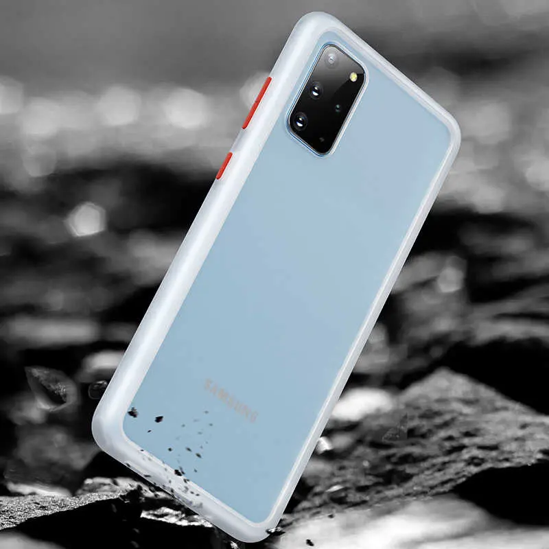 Galaxy S20 Plus Mat Yüzeyli Darbe Emici Kılıf - Benks Magic Smooth