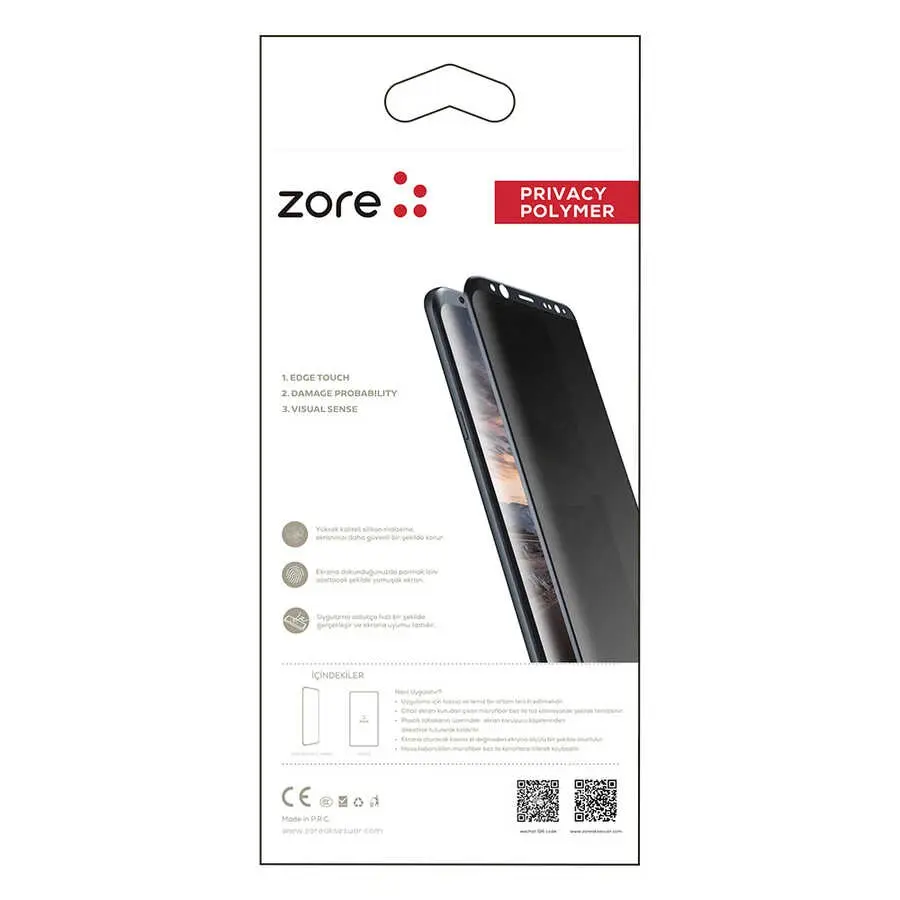 Galaxy S21 Ultra Gizlilik Filtreli Nano Ekran Koruyucu - Zore Privacy