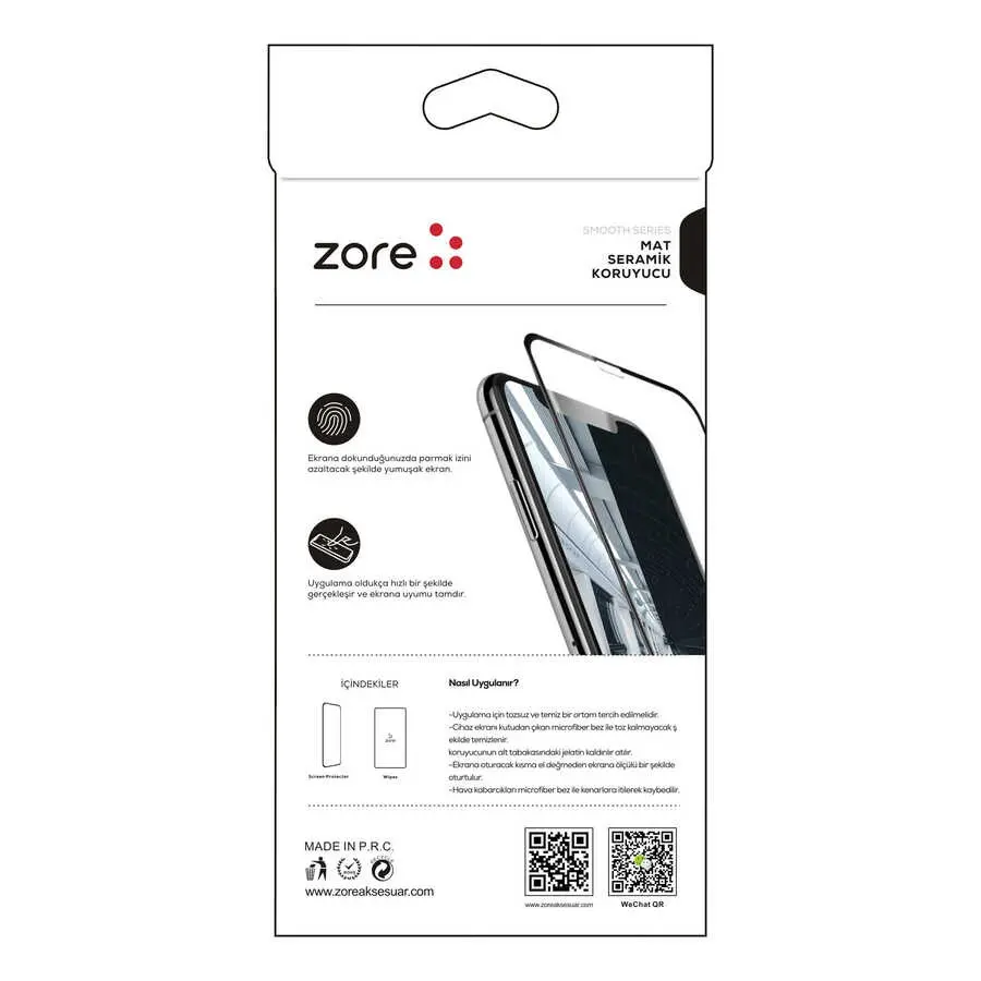 Galaxy S21 FE Mat Seramik Ekran Koruyucu - Zore