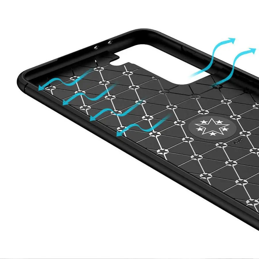 Galaxy S21 Yüzüklü Silikon Kılıf, Manyetik ve Standlı - Zore Ravel