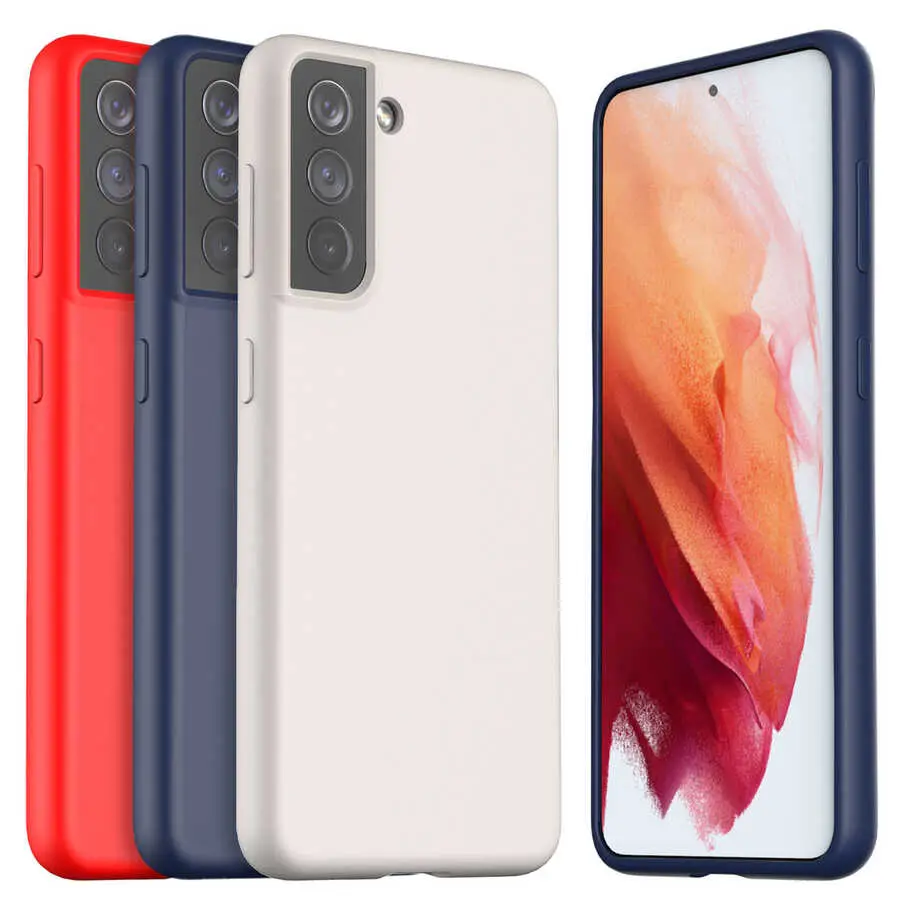 Galaxy S21 Plus Silikon Kılıf, Mat Yüzeyli - Araree Typo Skin