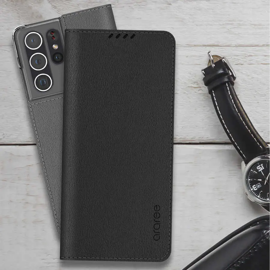 Galaxy S21 Plus Kapaklı Cüzdan Kılıf - Araree Mustang Diary