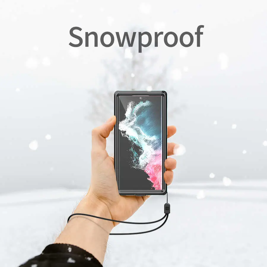 Galaxy S22 Ultra Su Geçirmez Kılıf - Zore 1-1