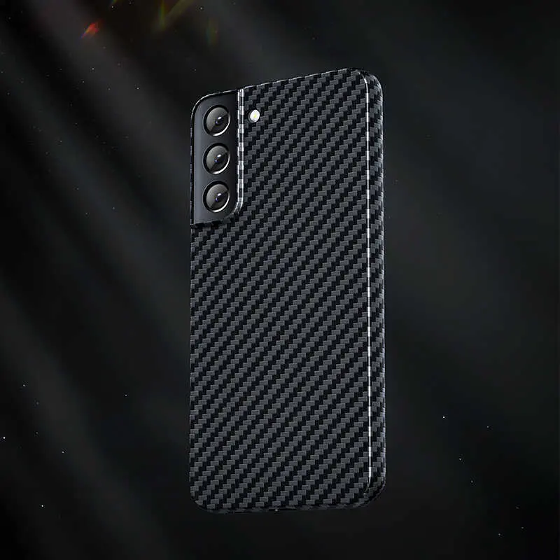 Galaxy S22 Ultra Kevlar Karbon Fiber Kılıf - Benks