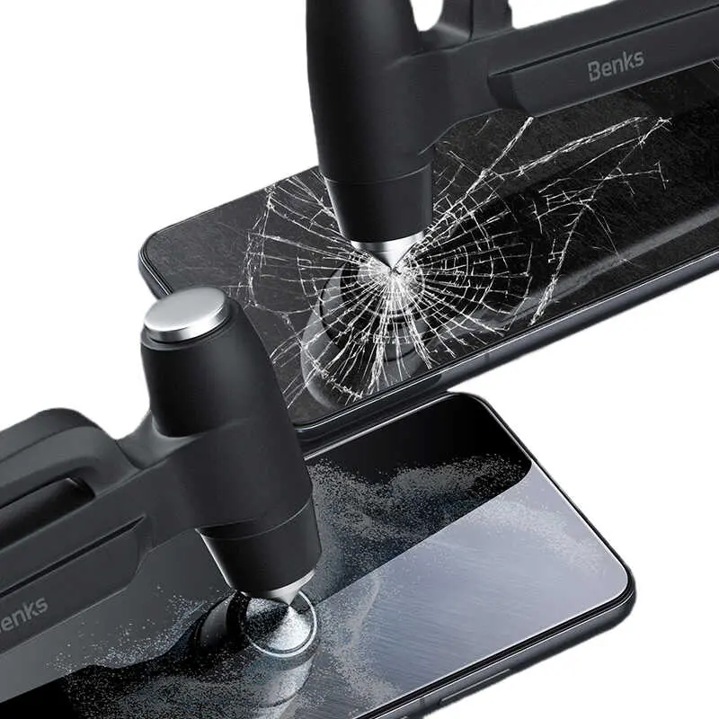 Galaxy S22 Tam Kaplamalı 0.3 mm Ekran Koruyucu - Benks V Pro