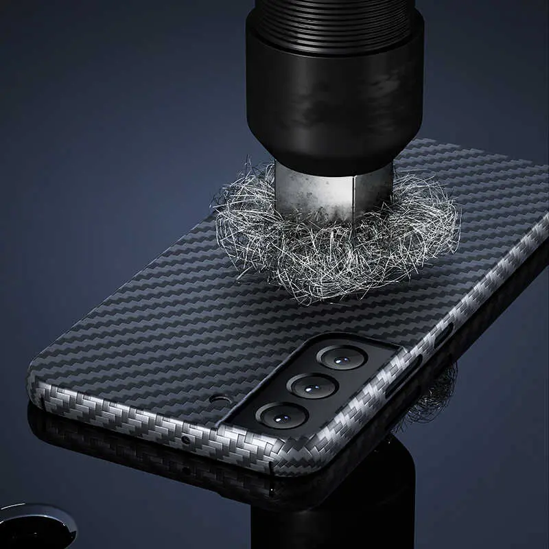 Galaxy S22 Plus Kevlar Karbon Fiber Kılıf - Benks