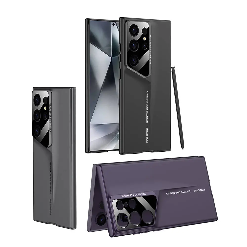 Galaxy S23 Ultra Kılıf Ultra İnce Kamera Korumalı Sert Rubber Zore Procase Kapak