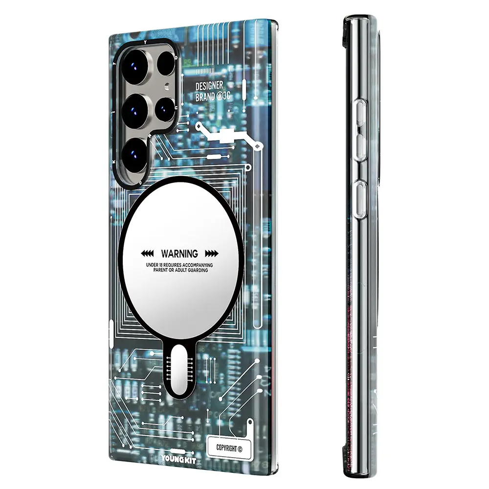 Galaxy S23 Ultra MagSafe Uyumlu Kılıf - YoungKit Technology Serisi