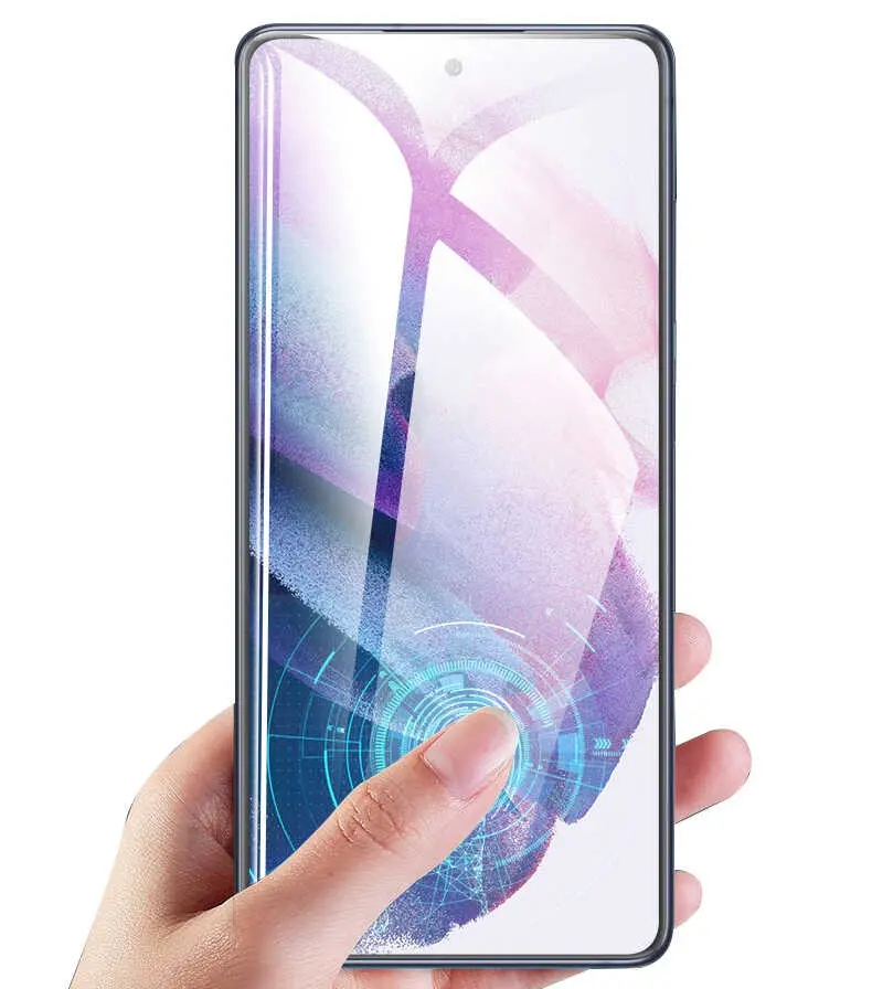 Galaxy S23 Plus Tam Kaplama 9H Cam Ekran Koruyucu - Zore Dias