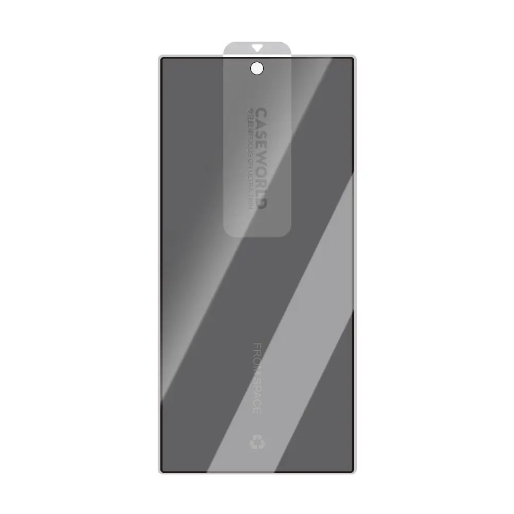 Galaxy S24 Ultra Gizlilik Filtreli Temperli Cam Ekran Koruyucu - CaseWorld HD Privacy