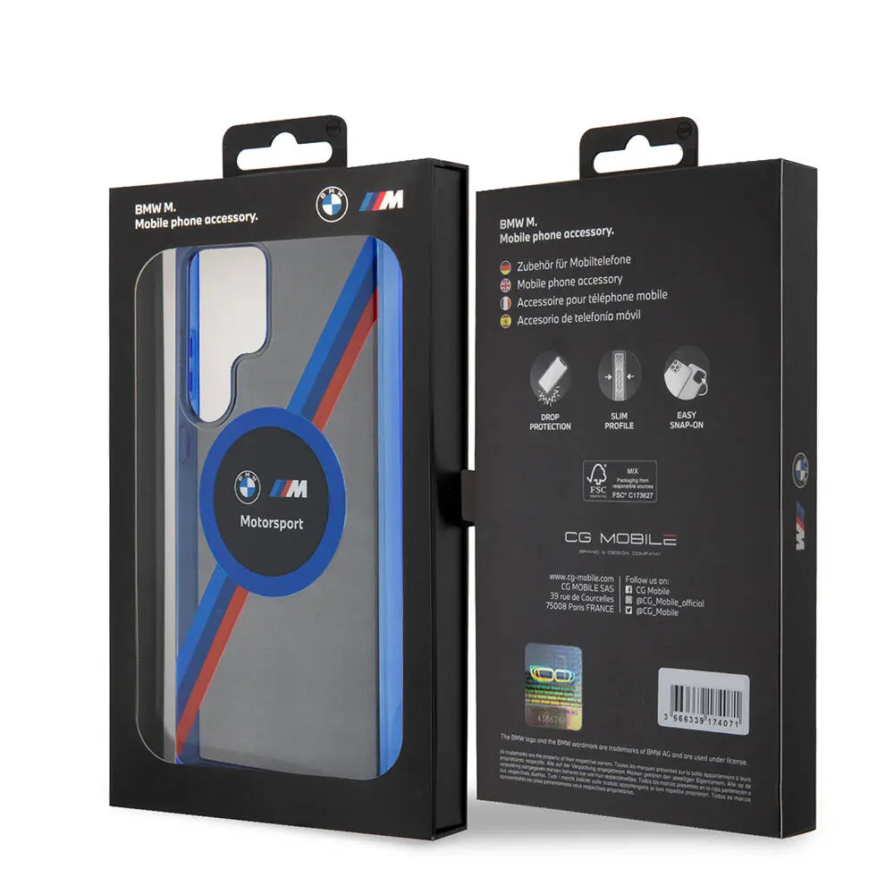 Galaxy S24 Ultra BMW Lisanslı M Logolu Motorsport Circle Kılıf