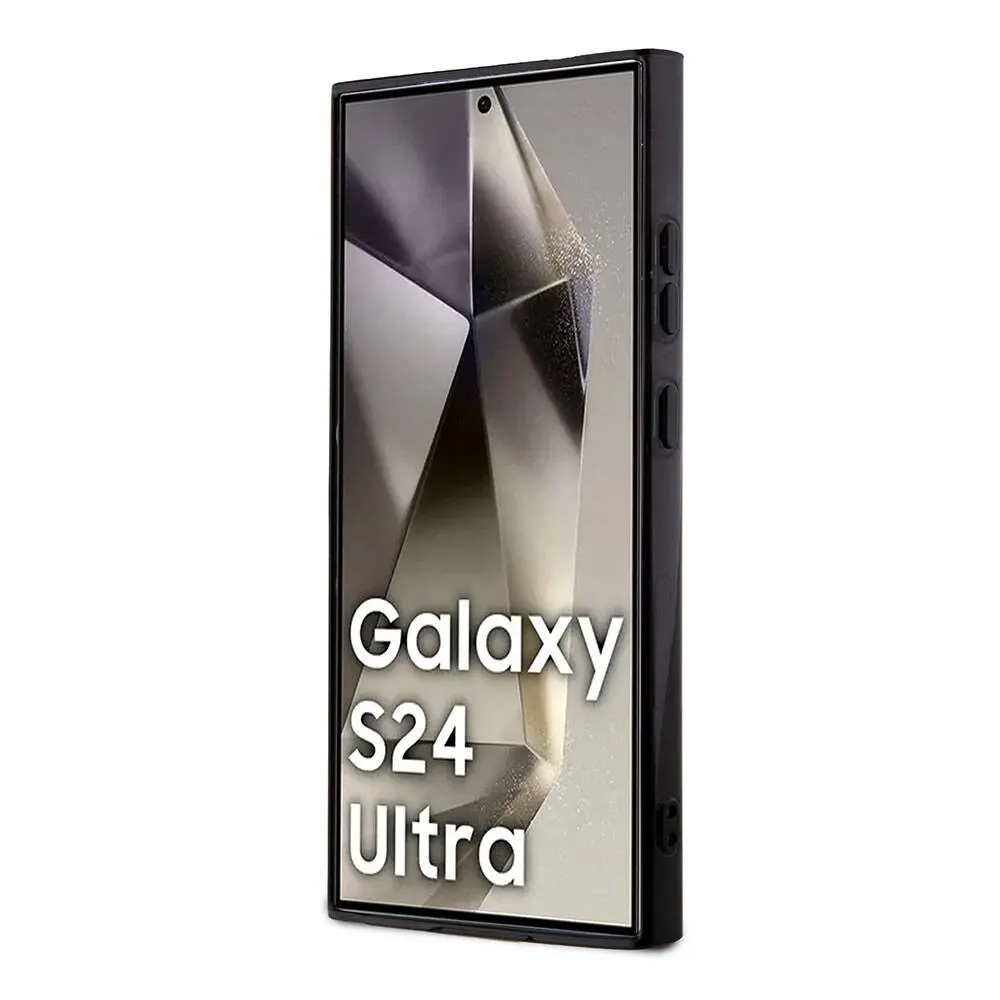Galaxy S24 Ultra MagSafe Uyumlu Çift Katmanlı Kılıf - Lacoste Blend Monogram