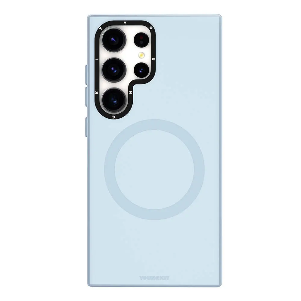 Galaxy S24 Ultra MagSafe Uyumlu Mat Kılıf - Youngkit Velvet