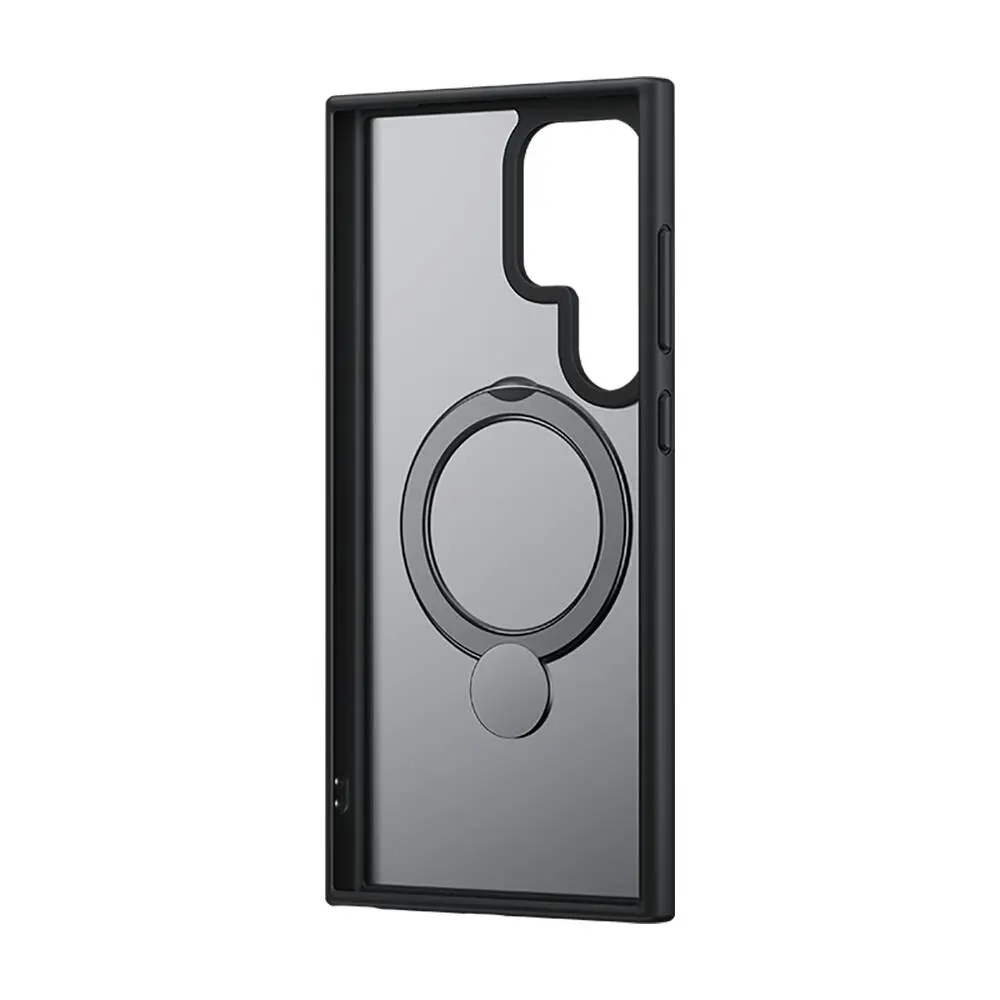 Galaxy S24 Ultra MagSafe Uyumlu Standlı Silikon Kılıf - Benks Mist Protective