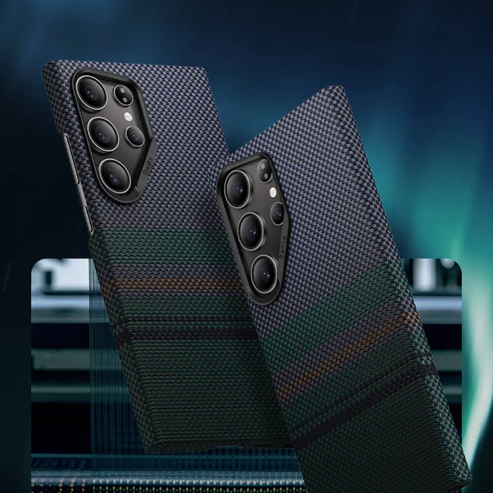 Galaxy S24 Ultra MagSafe Uyumlu Kevlar Kılıf - Benks Aurora ArmorAir
