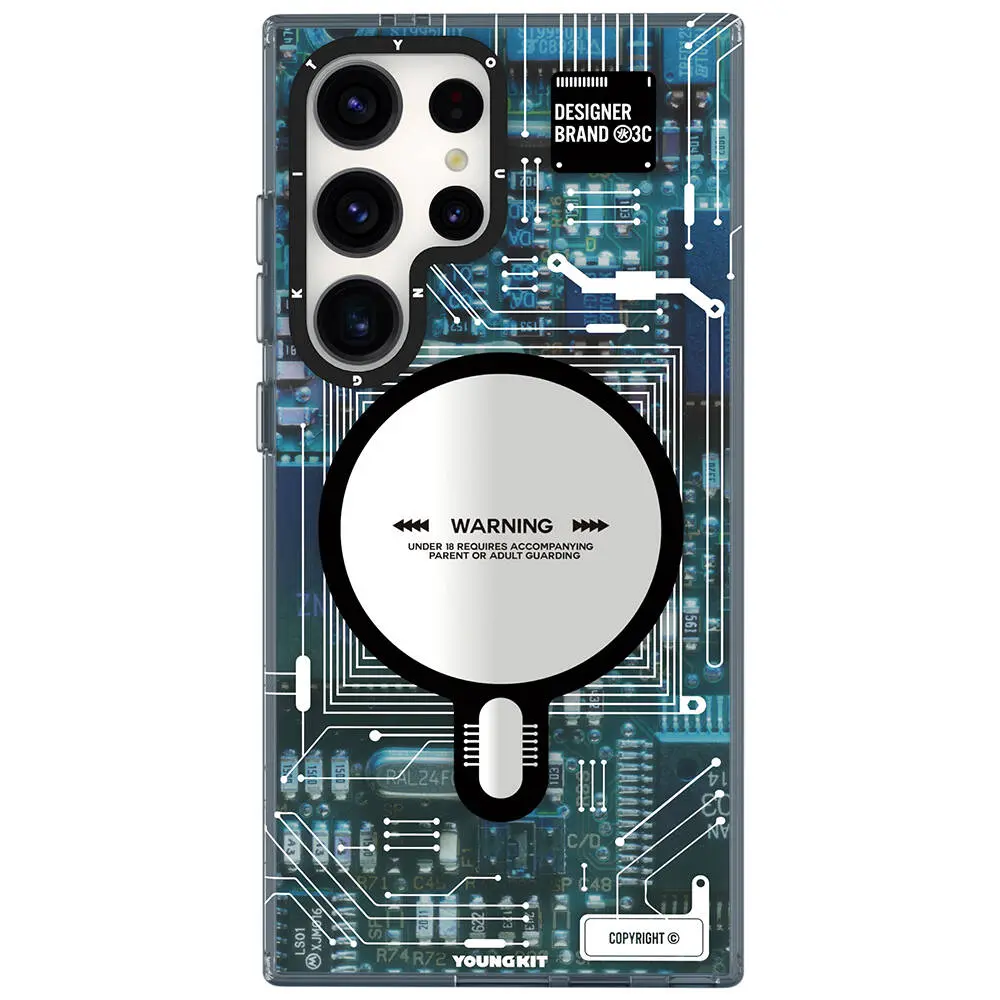 Galaxy S24 Ultra MagSafe Uyumlu Kılıf - YoungKit Technology