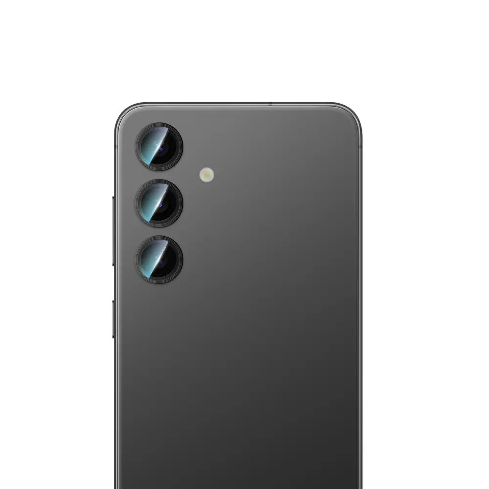 Galaxy S24 Kamera Lens Koruyucu, Oleofobik ve Yansıma Önleyici - CaseWorld Alloy